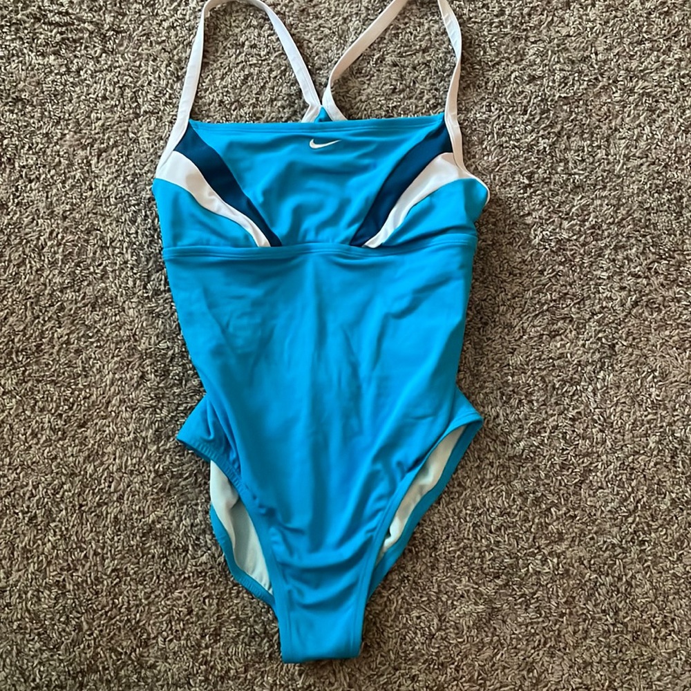 Nike once piece swimsuit open back